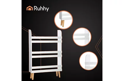 Rafturi pentru cărți, jucării – 95 × 15 × 50 cm