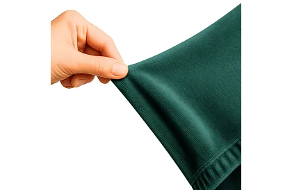 Husă elastică pentru canapea 190–230 cm – Catifea verde