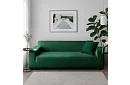 Husă elastică pentru canapea 190–230 cm – Catifea verde