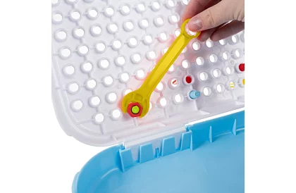 Set de șuruburi pentru copii cu bormașină