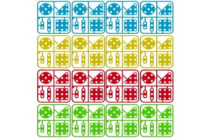 Set de șuruburi pentru copii cu bormașină