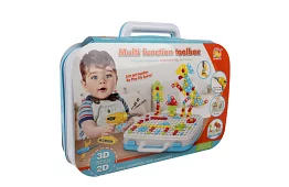 Set de șuruburi pentru copii cu bormașină