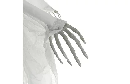 Schelet suspendat 70 cm - decoratiune suspendata alba