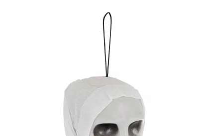 Schelet suspendat 70 cm - decoratiune suspendata alba