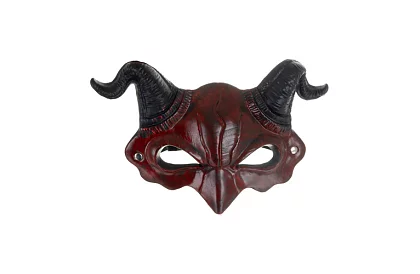 Masca de carnaval a diavolului cu coarne