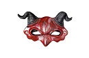 Masca de carnaval a diavolului cu coarne