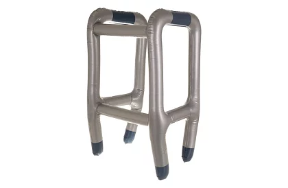 Cărucior gonflabil cu baston + pompă