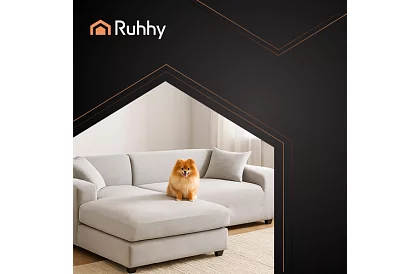 Husă extensibilă pentru canapea 190–230 cm – Catifea gri deschis