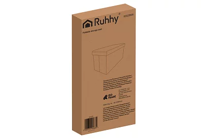 Taburet de depozitare pliabil 60 × 30 × 30 cm – catifea neagră