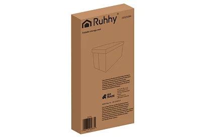 Taburet de depozitare pliabil 60 × 30 × 30 cm – catifea gri