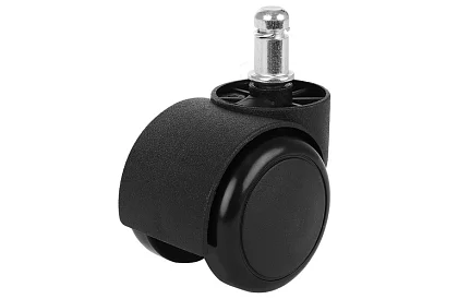 Scaun de birou cu suport pentru picioare extensibil – negru