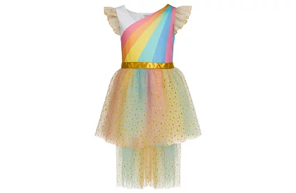 Costum de unicorn pentru copii în trei piese - 130–140 cm