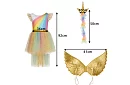 Costum de unicorn pentru copii în trei piese - 130–140 cm