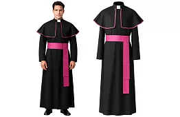 Costumul episcopal pentru adulți – sutana, mantie și fâșie liturgică