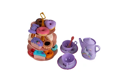 Set de ceai pentru copii în valiză cu unicorn