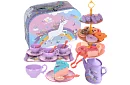 Set de ceai pentru copii în valiză cu unicorn