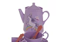 Set de ceai pentru copii în valiză cu unicorn