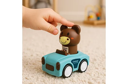 Mașinuțe senzoriale cu animale 4 în 1