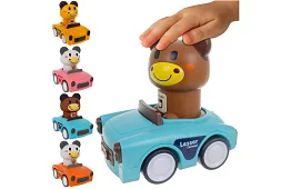 Mașinuțe senzoriale cu animale 4 în 1