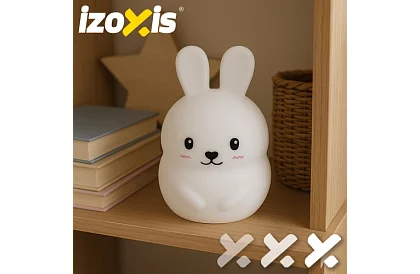 Lampa de noapte LED RGB pentru copii – Iepure LED