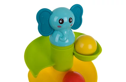 Turnul pentru copii cu bile - pista cu bile