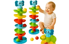 Turnul pentru copii cu bile - pista cu bile