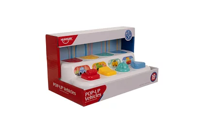 Jucărie educațională cu vehicule care sar în sus