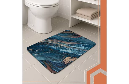 Covoare de baie cu design modern – uscare rapidă 60 × 40 cm