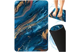 Covoare de baie cu design modern – uscare rapidă 60 × 40 cm