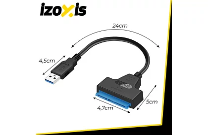 Adaptor Sata USB - SSD 3.0 pentru HDD