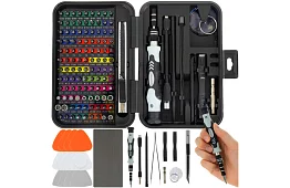 Set de șurubelnițe precise 133 în 1 – torx și biți de service