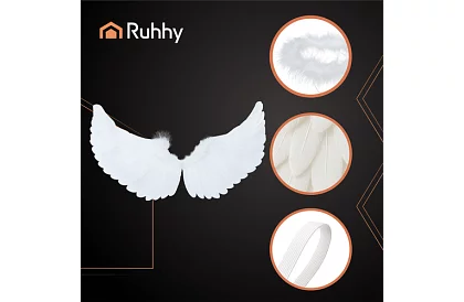 Costum de înger – set de 3 piese