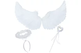 Costum de înger – set de 3 piese