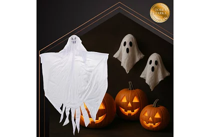 Duhă de suspendare 3 bucăți – Decorațiune de Halloween 75 cm