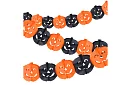 Girlandă de Halloween – dovleci, 3 metri