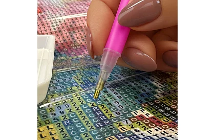 Pictura cu diamante 5D – Flori într-o vază