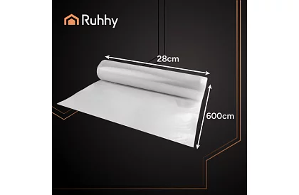 Folie de vid pentru ambalare – manșon 28 × 600 cm