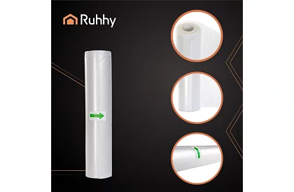 Folie de vid pentru ambalare – manșon 28 × 600 cm