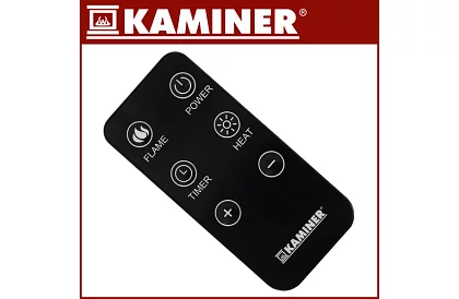 Şemineu electric cu efect de flacără – 2000 W – ventilator cu funcție de încălzire