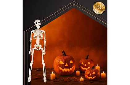 Decorație schelet pentru suspendare – 40 cm