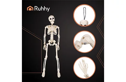 Decorație schelet pentru suspendare – 40 cm