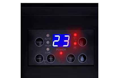 Șemineu electric KAMINER 2000 W – efect de foc arzând