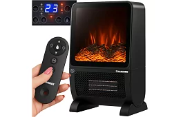 Șemineu electric KAMINER 2000 W – efect de foc arzând