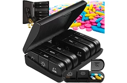 Organizator de medicamente – 7 zile, 3 × pe zi