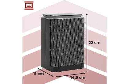 Încălzitor electric ceramic LUMNI 1500W