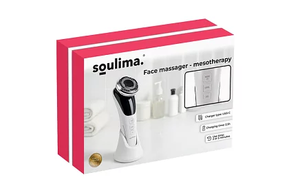Dispozitiv de masaj cu ultrasunete pentru față 5 în 1 – mezoterapie fără ace