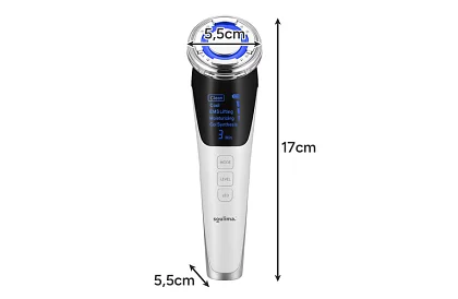 Dispozitiv de masaj cu ultrasunete pentru față 5 în 1 – mezoterapie fără ace