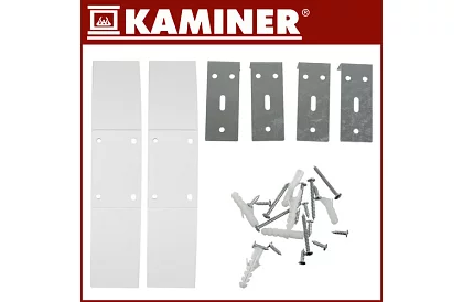 Radiator electric din sticlă Zelva 2500W, Wifi, alb + telecomandă