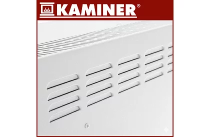 Radiator electric din sticlă Zelva 2500W, Wifi, alb + telecomandă