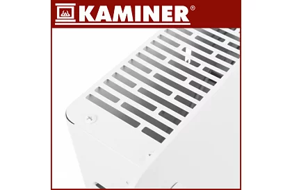 Radiator electric din sticlă Zelva 2500W, Wifi, alb + telecomandă